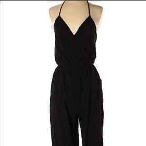 NWT LuLus halter jumpsuit size L